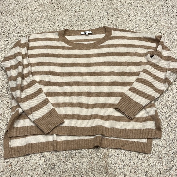 Madewell Warmlight Striped Long Sleeve Crew Neck Sweater - Picture 3 of 12